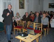 Prednáška environmentálneho historika Petra Chrastinu.